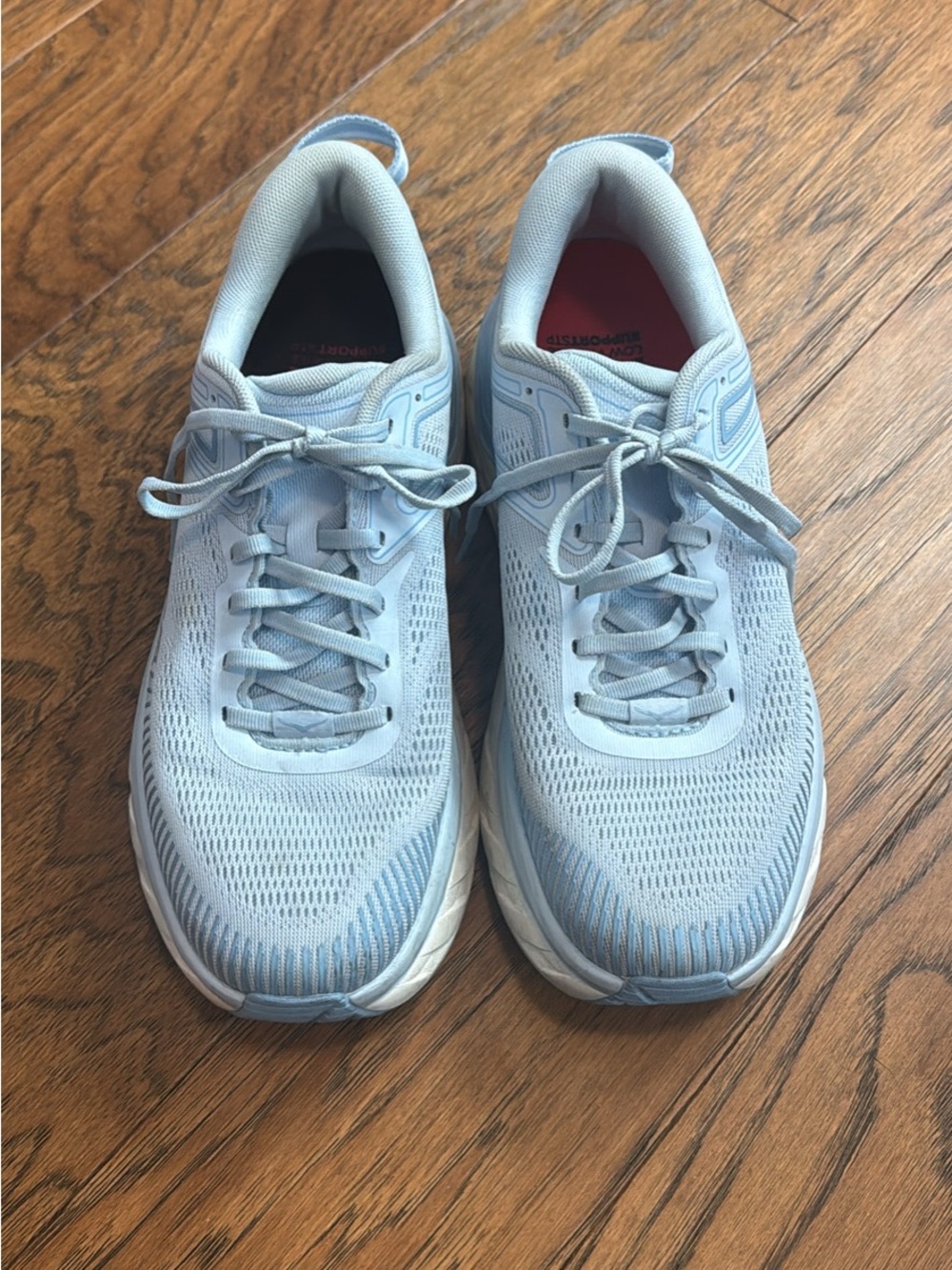 Hoka One Bondi 7 Light Blue Running shoes Women's size 10